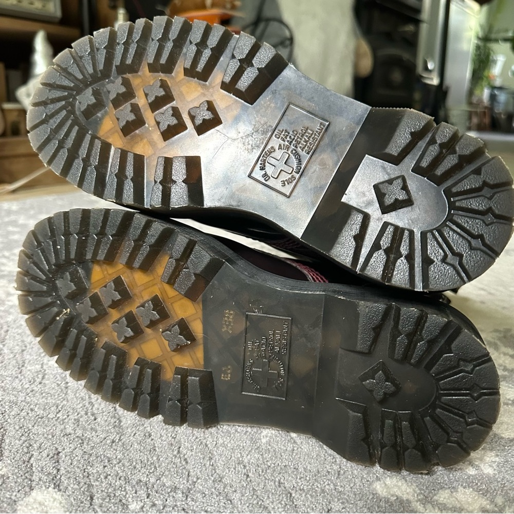 Dr. Martens Sinclair Arcadia Cherry Red boots - Picture 8 of 11